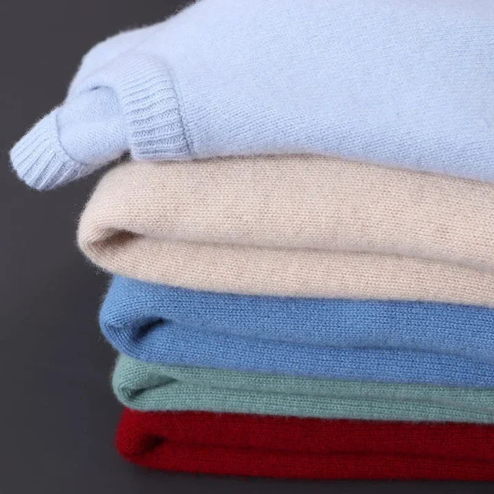 Men's Regular Fit Round-Neck Sweater with Ribbed Cuffs | M&B - 9 - Modern britwear