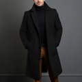 Men's Tailored Overcoat with Classic Silhouette + Stylish Lapel | M&B - 1 - Modern britwear